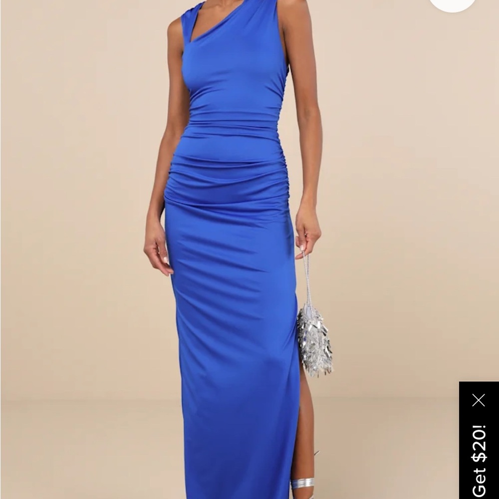 Lulu's Vibrant Blue Dress